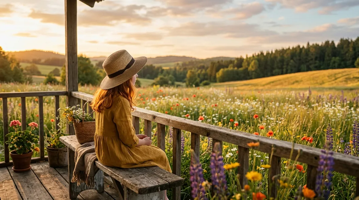 Ilustrace k audioknize Anne of Green Gables (EN)