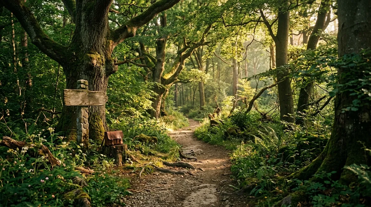 Ilustrace k audioknize Robin Hood
