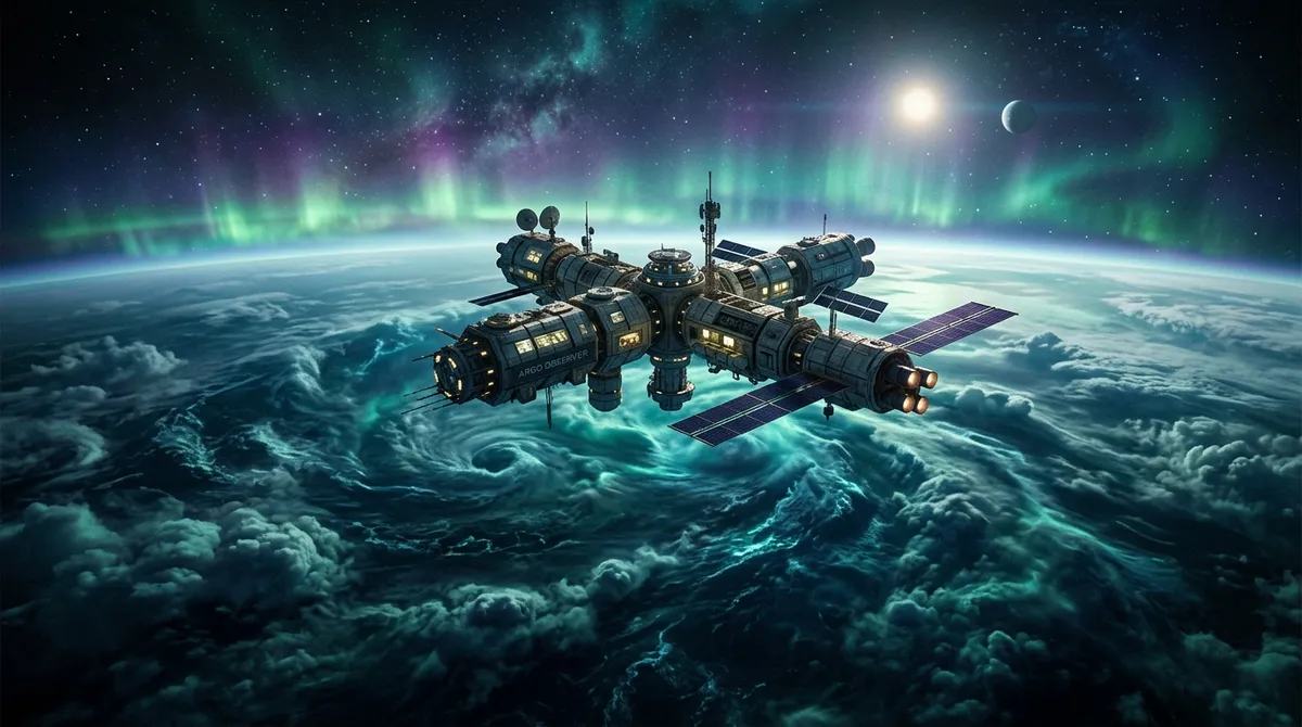Ilustrace k audioknize Solaris